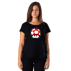 Remeras Mujer Mario Bros