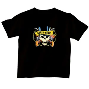 Remeras Infantiles Guns and Roses