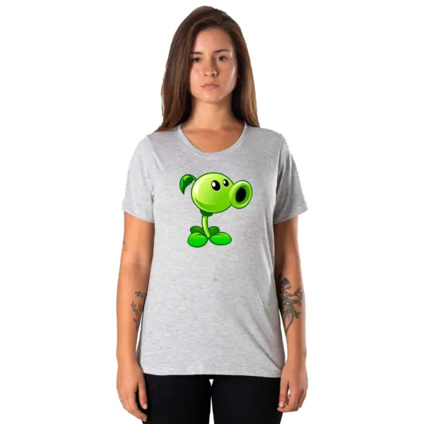 Remeras Mujer Plantas vs. Zombies