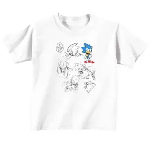Remeras Infantiles Sonic