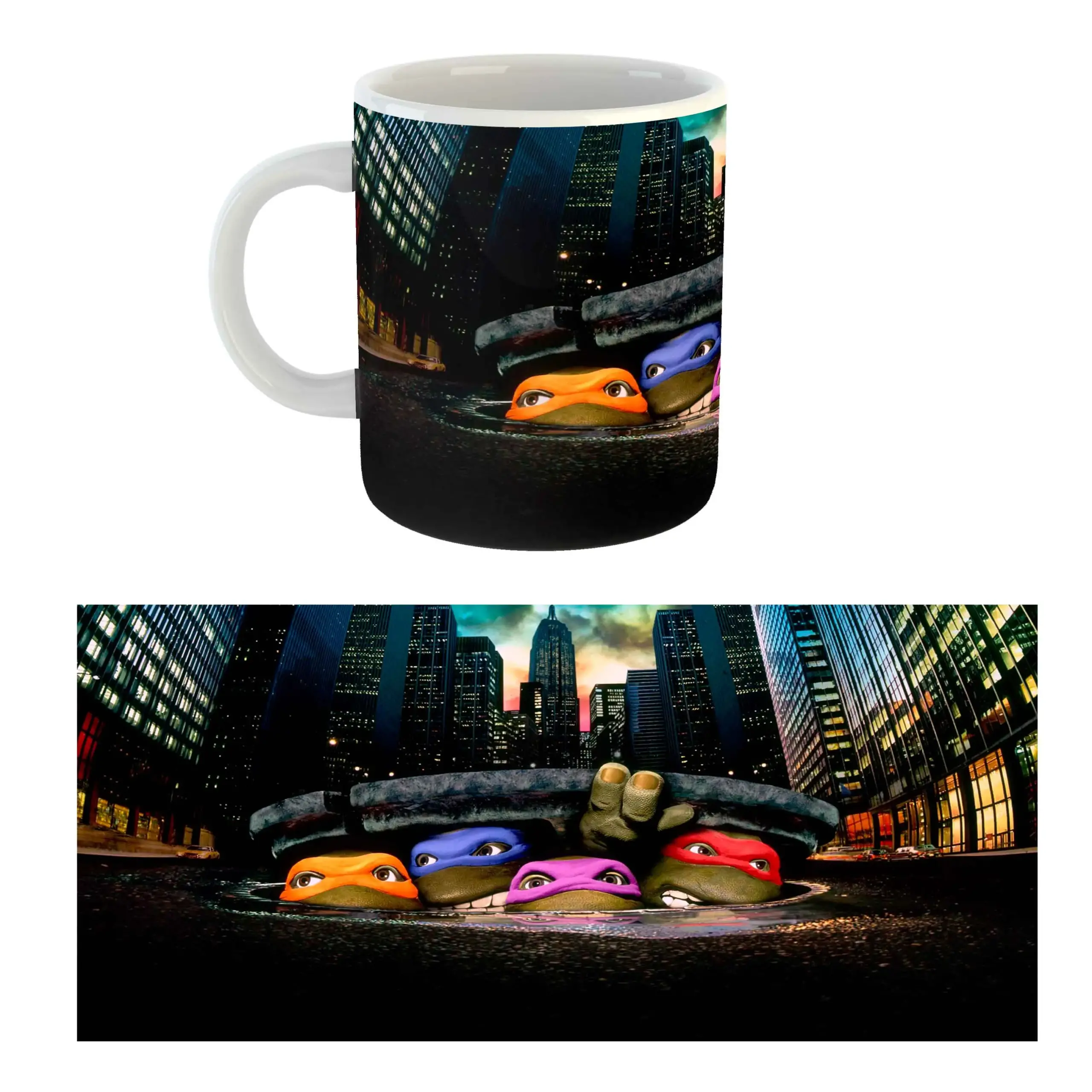 Tazas Las Tortugas Ninja