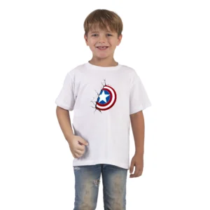 Remeras Infantiles Capitán América