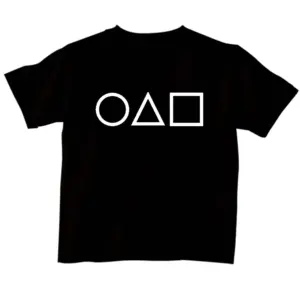 Remeras Infantiles El Juego del Calamar