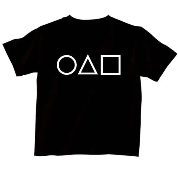 Remeras Infantiles El Juego del Calamar