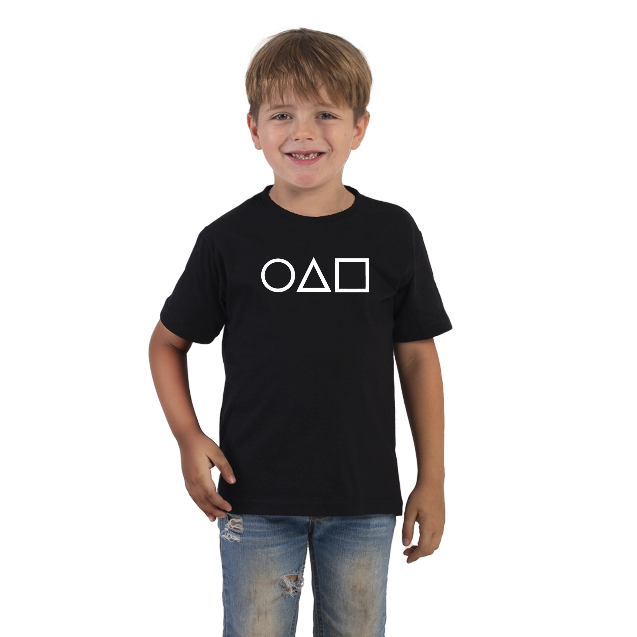 Remeras Infantiles El Juego del Calamar