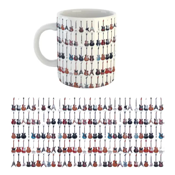 Tazas Guitarras