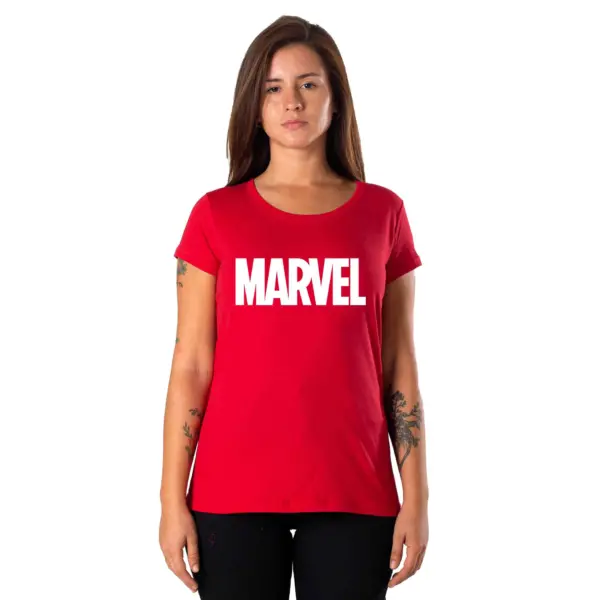 Remeras Mujer Marvel