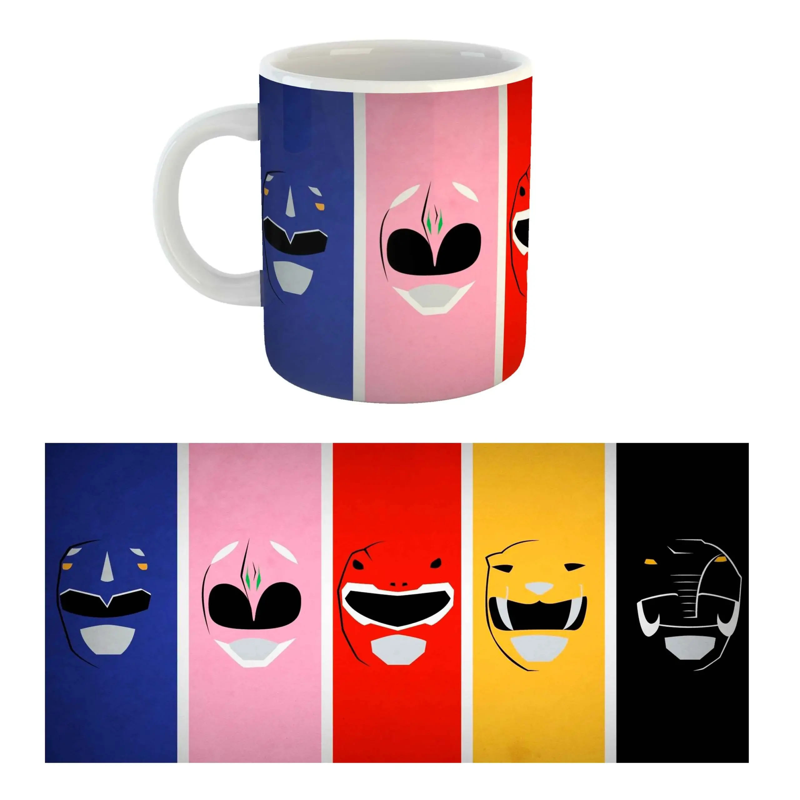 Tazas Power Rangers