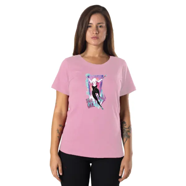 Remeras Mujer Spiderman