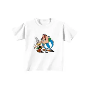 Remeras Infantiles Asterix y Obelix