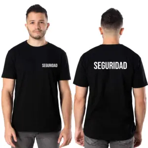 Remeras Hombre Seguridad, Control, Staff, Salvavidas, etc.