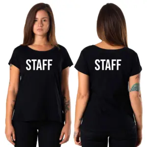Remeras Mujer Seguridad, Control, Staff, Salvavidas, etc.