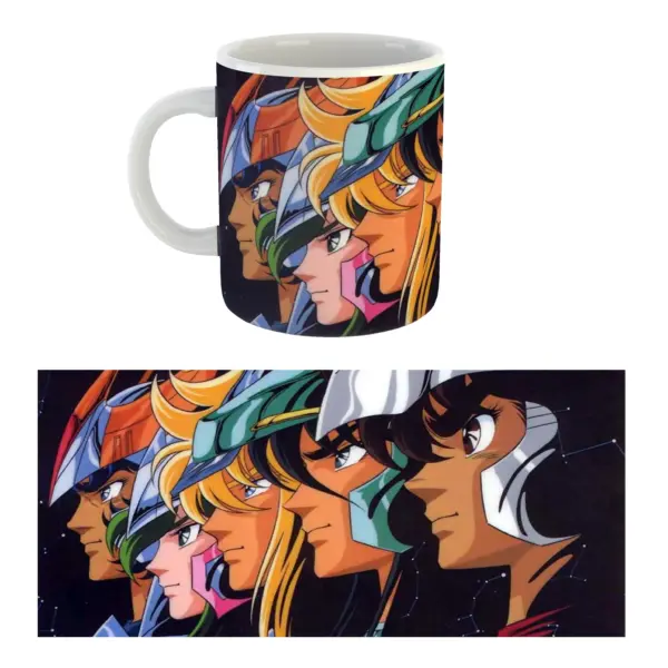 Tazas Los Caballeros del Zodiaco