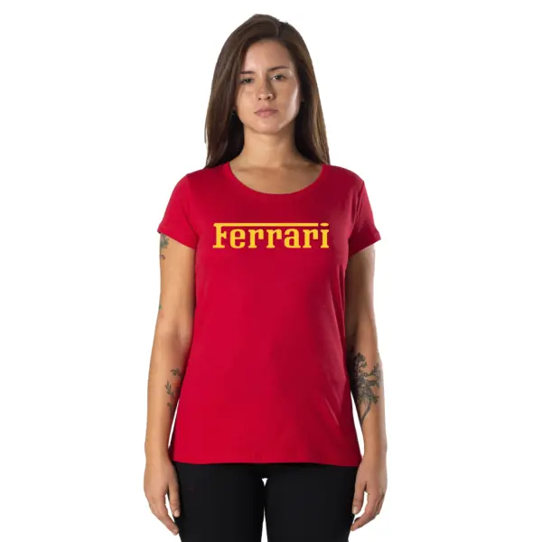 Remeras Mujer Ferrari
