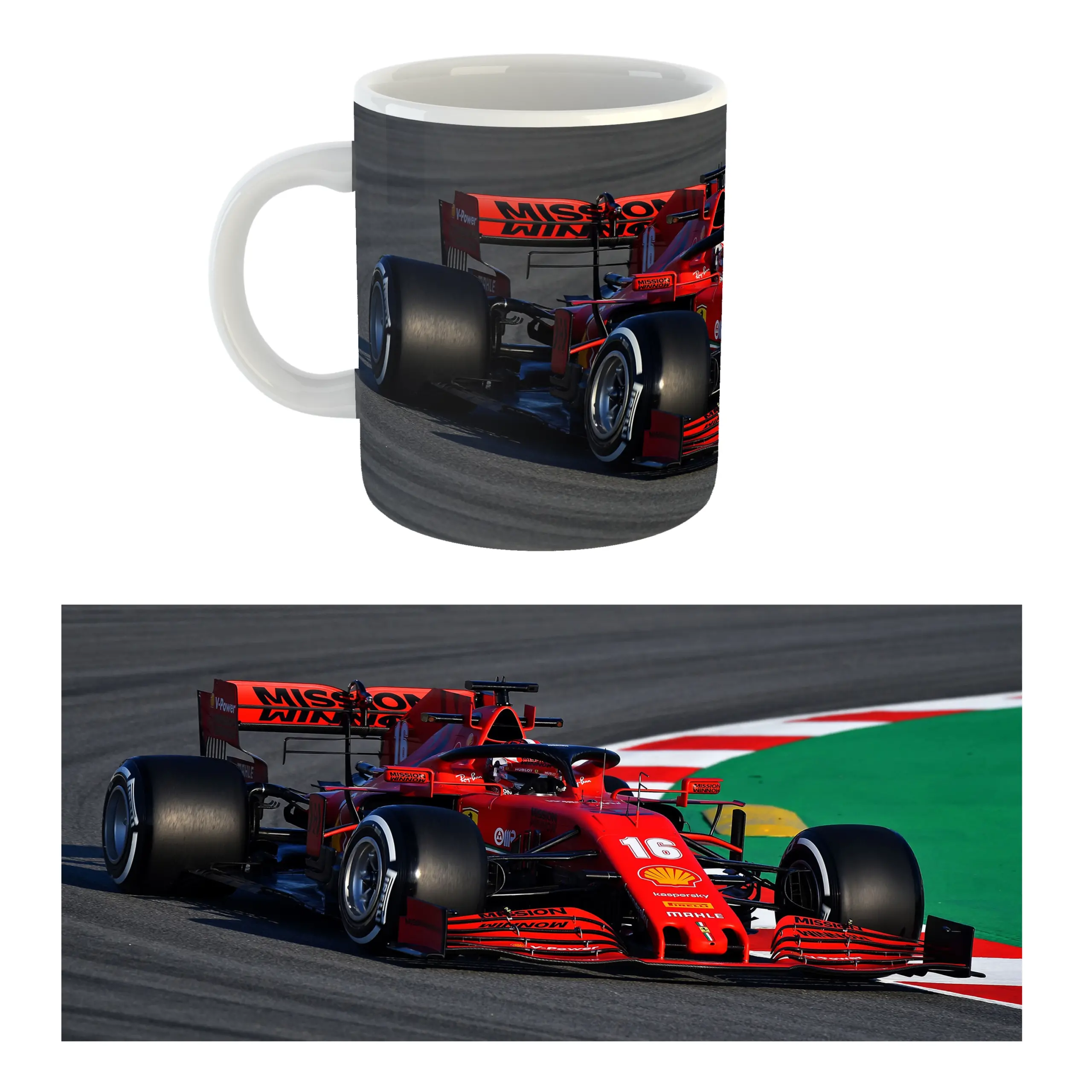 Tazas Ferrari
