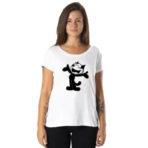 Remeras Mujer Felix el gato