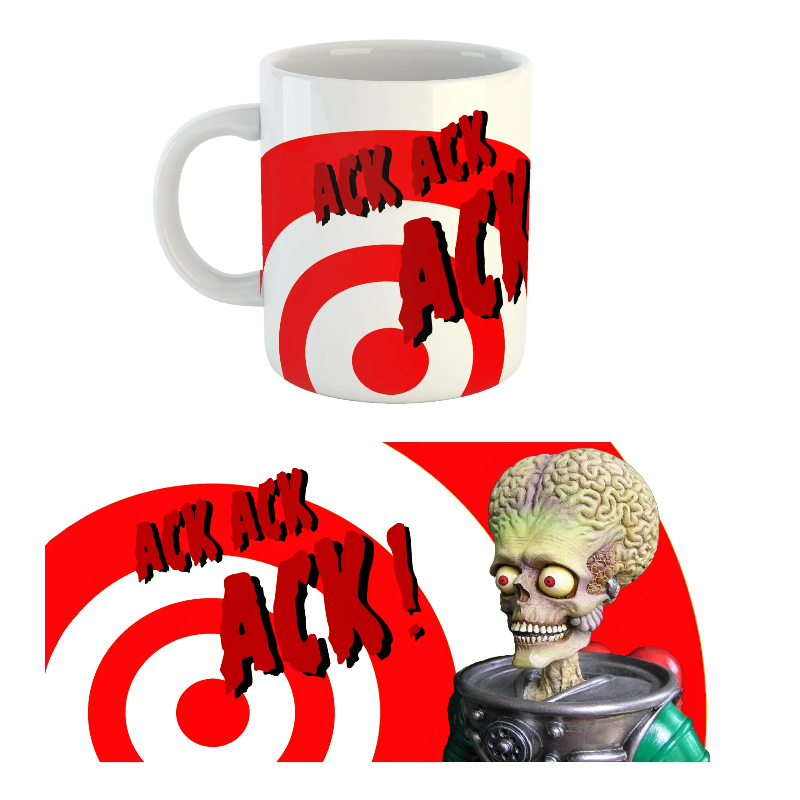 Tazas Mars Attacks
