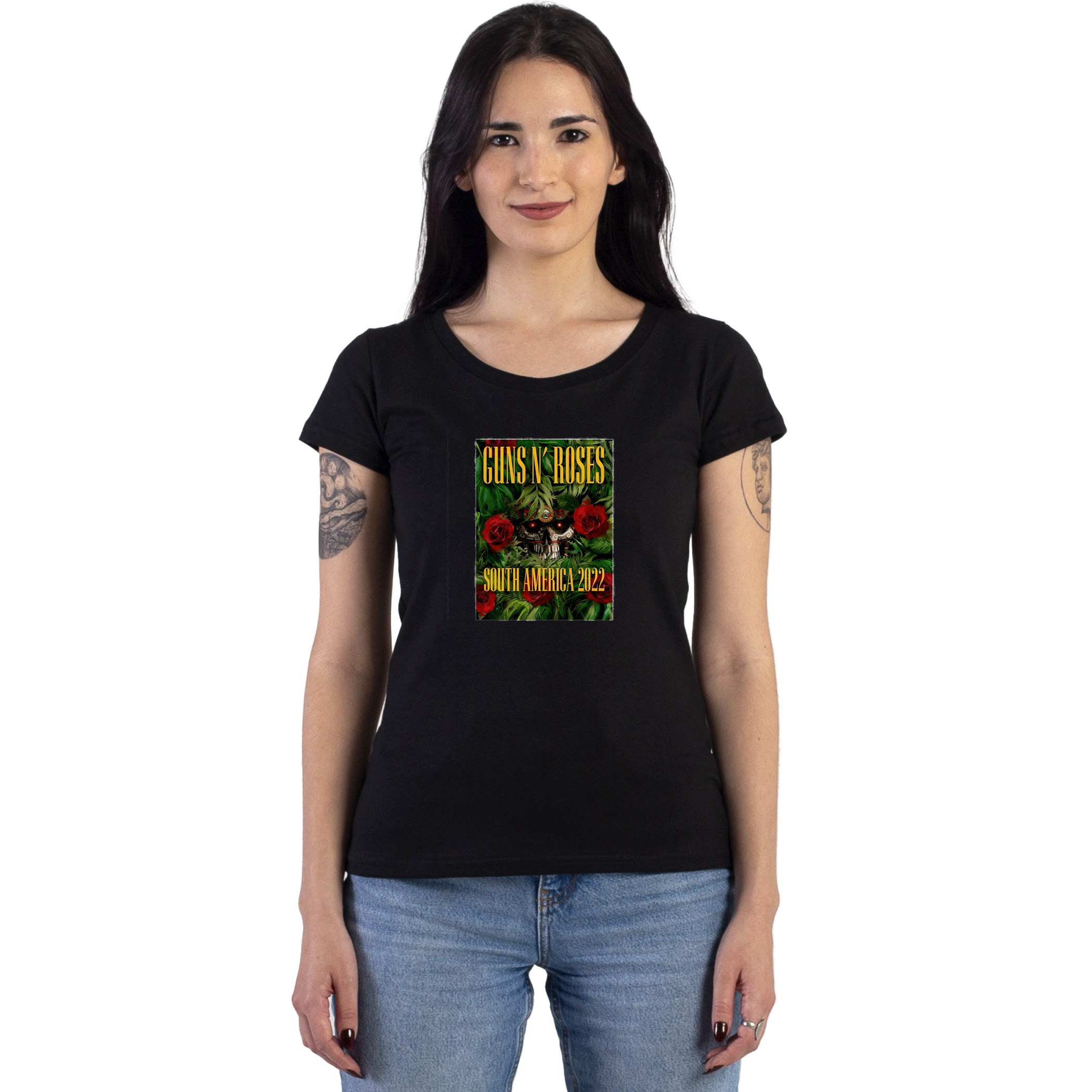 OFERTA: Guns and Roses – Talle M Mujer